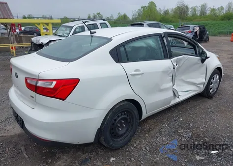 2016 Kia Rio Lx из США, поврежденный, VIN KNADM4A3XG6621773